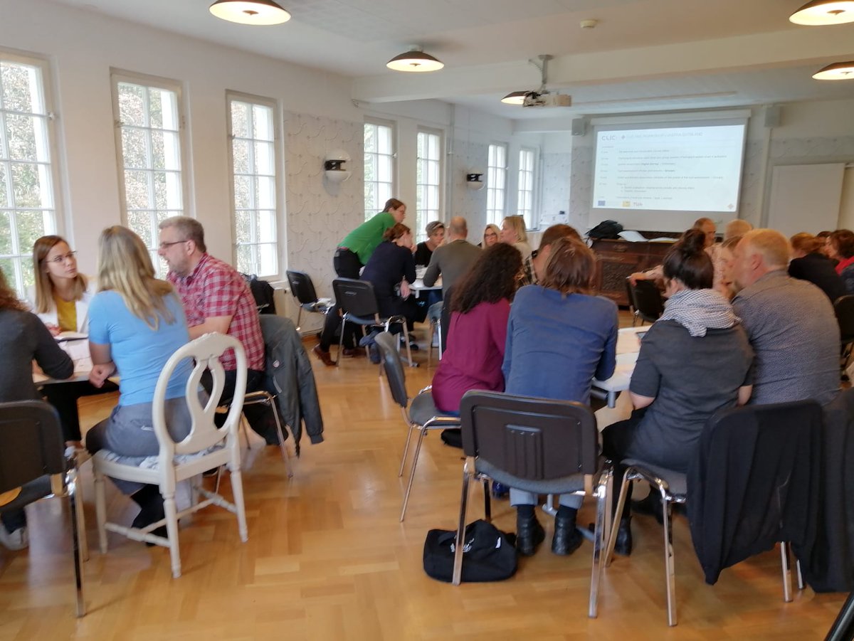 CLIC_EU's tweet image. Barriers to #culturalheritage #adaptivereuse exist, that's a fact. CLIC is looking for #solutions to overcome them and this is a fact too!!!🙌Discussing the #innovative #circular tools developed by CLIC with local stakeholders in @vgregion through #HUL workshop @go_hul!!!🙂