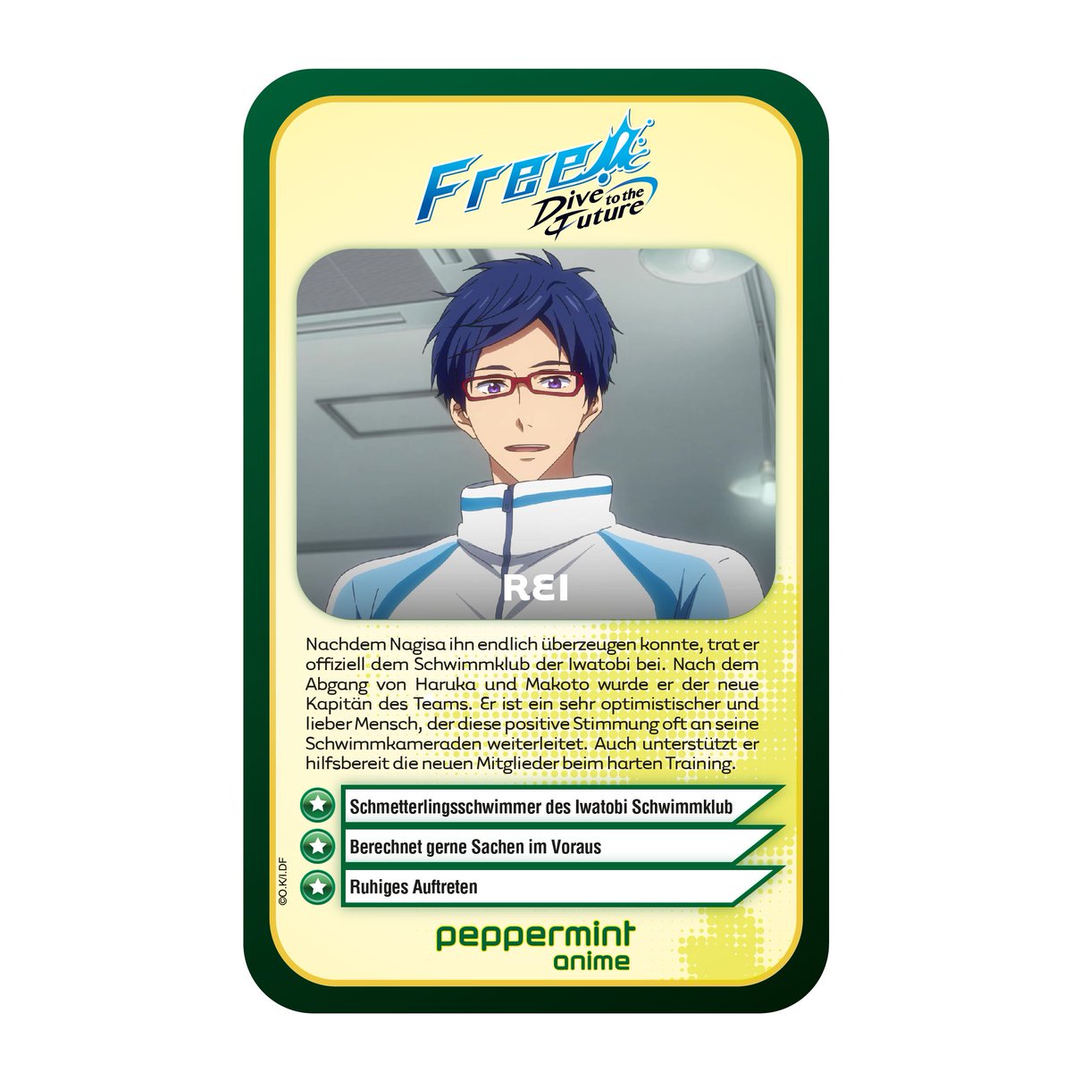 AKIBAPASS's tweet photo. #Rei ist der neue Kapitän des Schwimm-Teams! Staffel 3 jetzt auf Disc erhältlich! #Free #DiveToTheFuture / Shop: https://t.co/DI1EeqydfN https://t.co/WtNp1KvE09