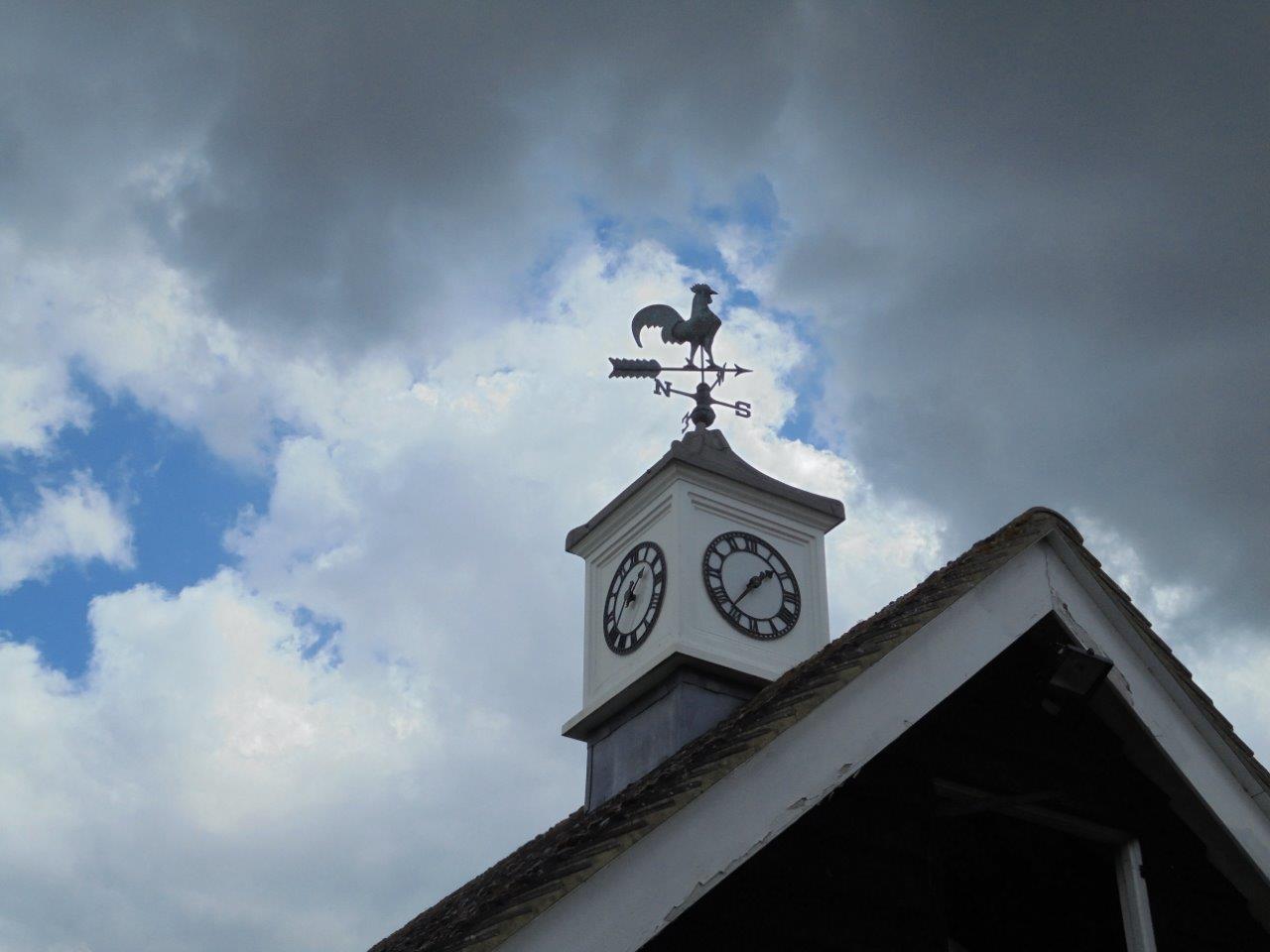 Hawkins Clock Company on Twitter "One of our clock towers on a garage