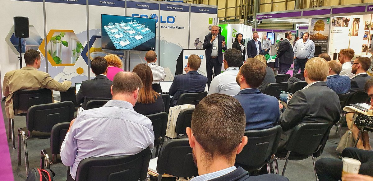 werpsoftware's tweet image. Well attended presentation on The Future of Software Platforms for the Waste &amp;amp; Recycling industry by Mark Abbas, AMCS Group at RWM Waste and Recycling Exhibition today at the NEC. @rwm19 @AMCSGroup1 @MarkAbbas #RWM19 #amcs #WasteManagement #circulareconomy #cloudtech #agile #iot
