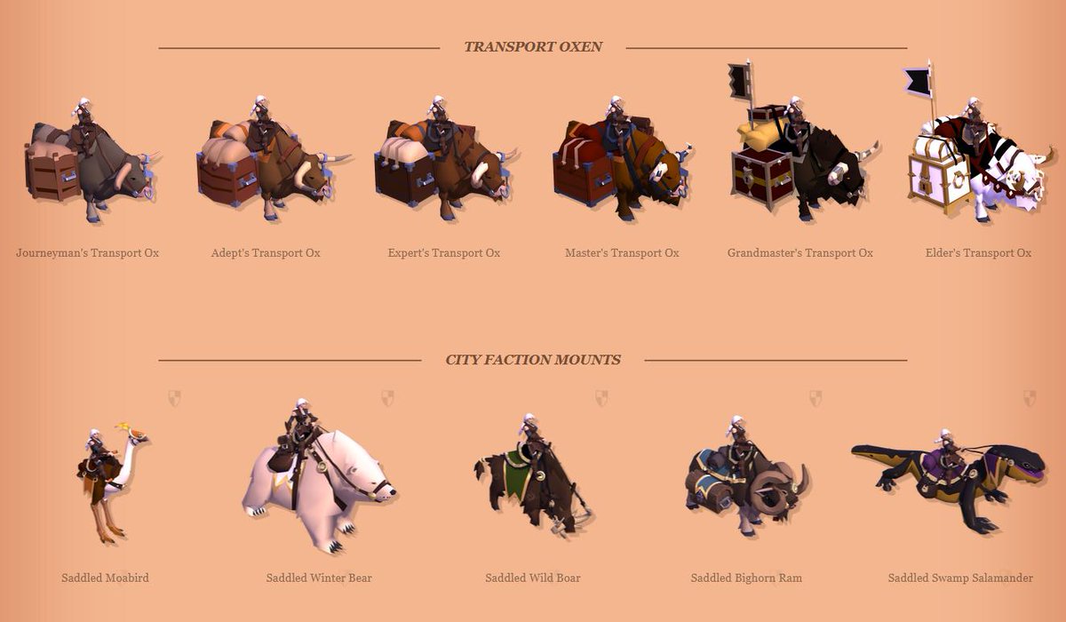 Albion Online Mounts albion-online-mounts
