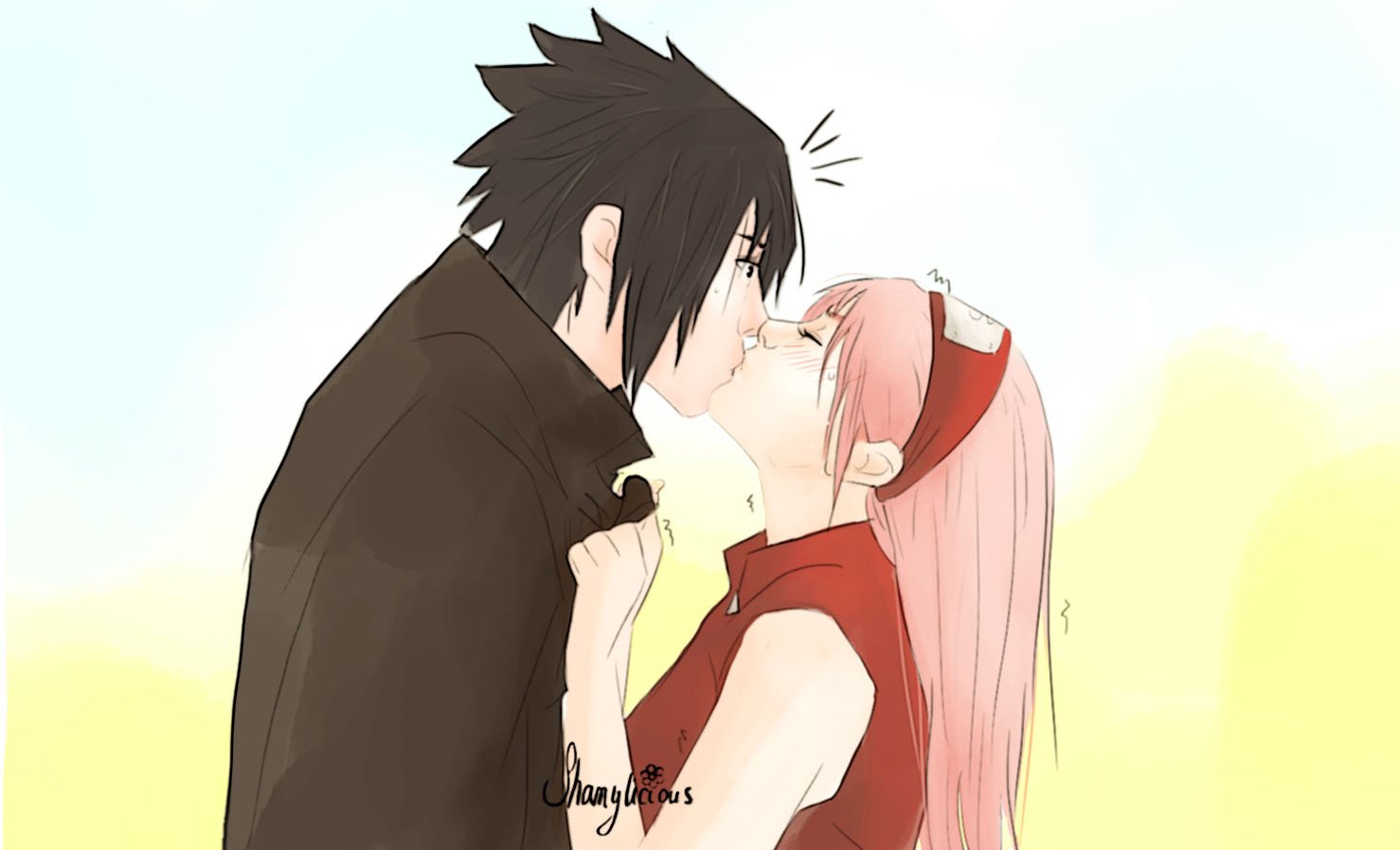 Naruto, Sasuke Uchiha x Sakura Haruno