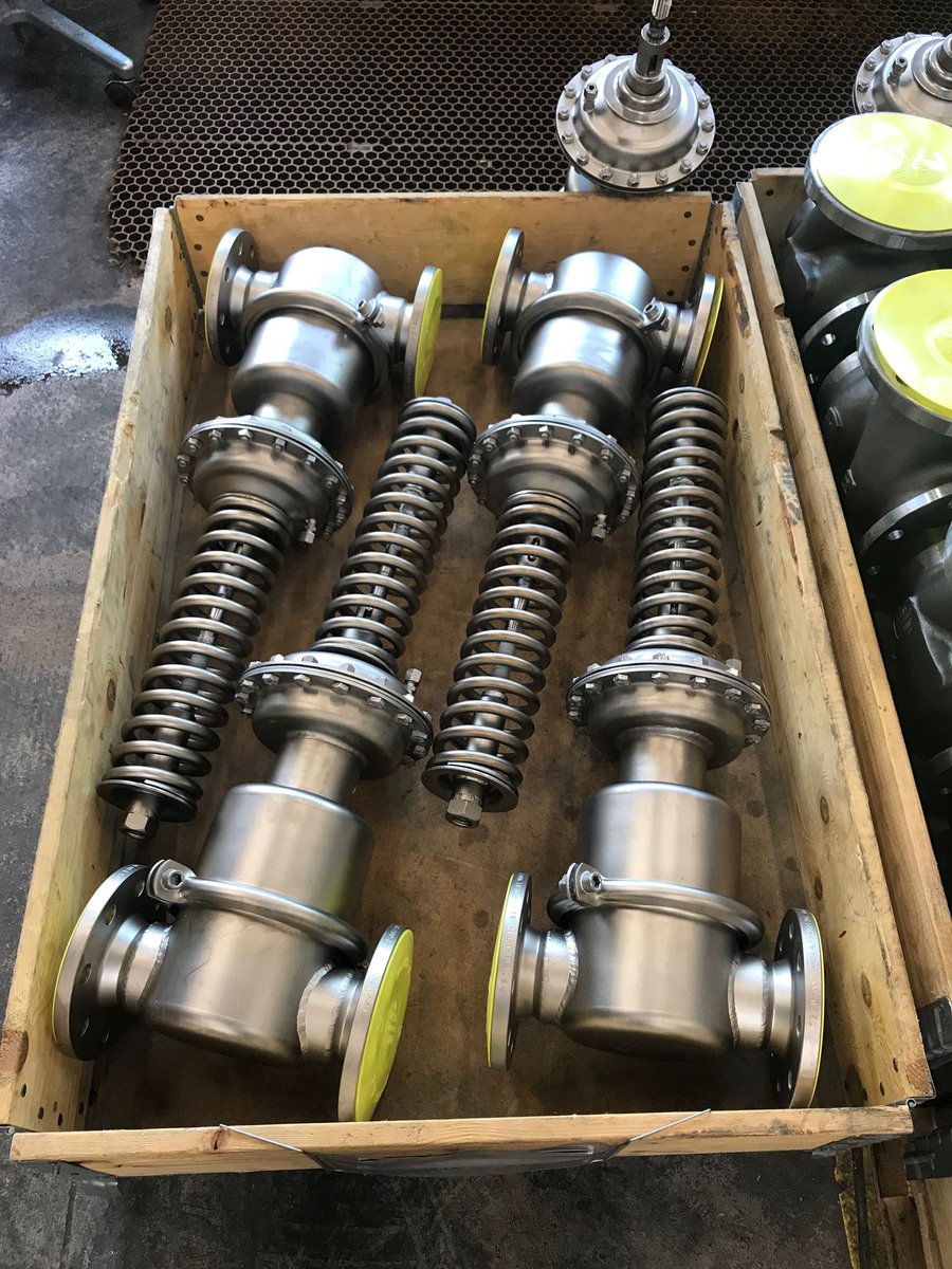 PowerfloSoluti1's tweet photo. Amazing deep drawn 316LSS Regulators, Breathing and Venting Valves and Float Valves from MANKENBERG! Special materials too including Titanium, Hastelloy, Duplex. Engineered for performance and reliability! #mankenberg #pharmaceutical #mining #valves https://t.co/KnZzwJ8ZQd