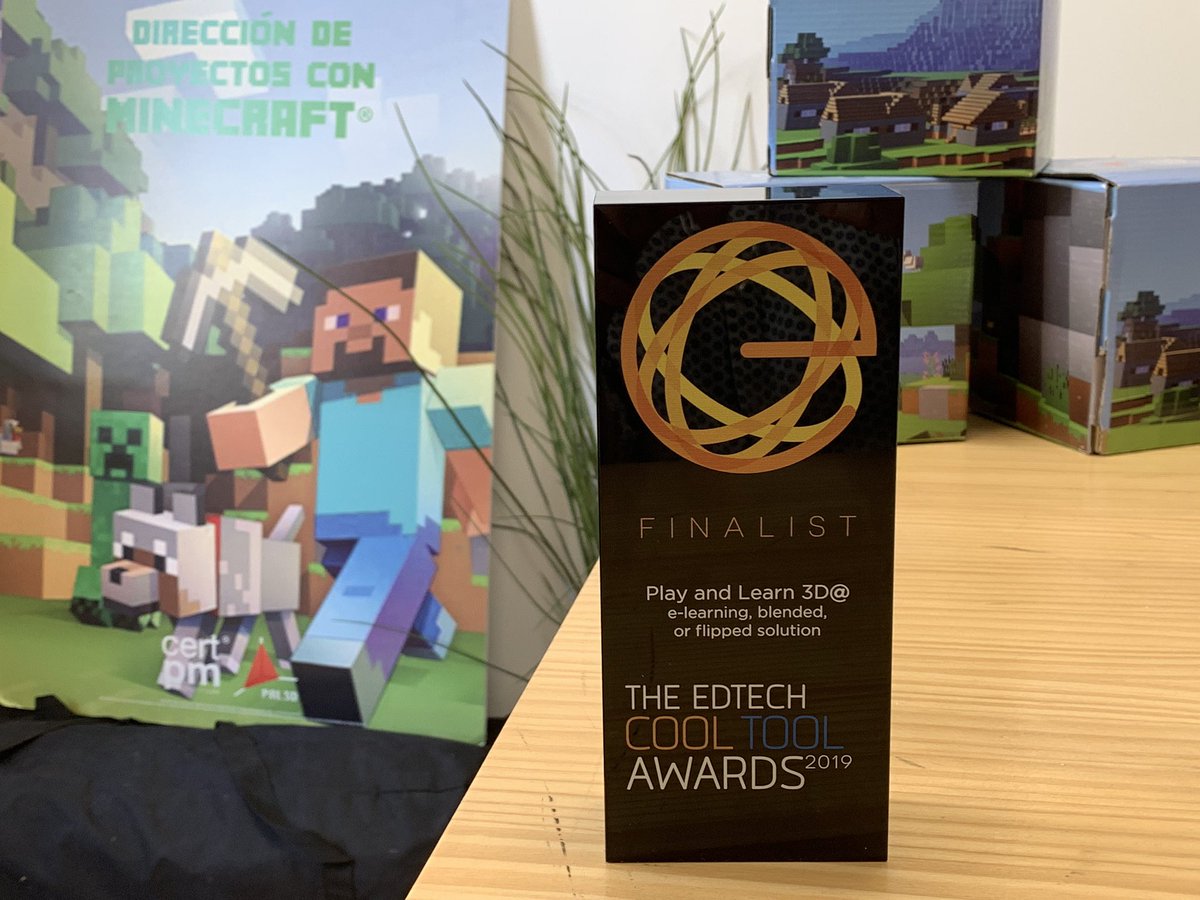 Nos acaba de llegar el premio EdTech CoolTool awards 2019. A qué es bonito? 😎 Estamos muyyyy contentos. 👏