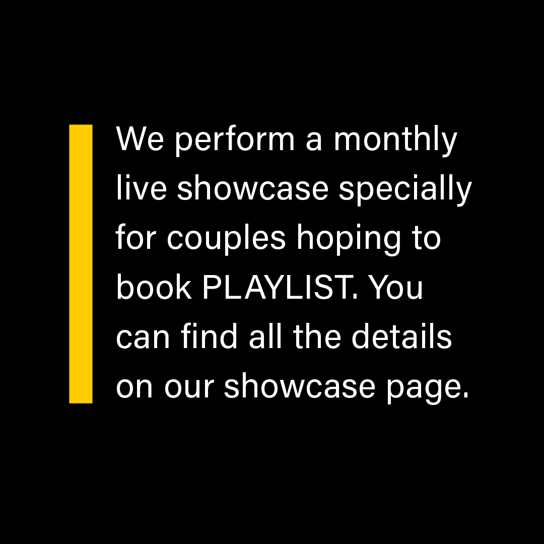 Come and see us live tonight at The Whitworth in Glasnevin, Dublin 9 from 8.30pm featuring a special pre show performance by our ukulele trio The Uke Alikes!

playlist.ie/showcase/

#playlist #yourdrreamband #weddingbandshowcase #bestweddingband #irishweddingband #sorted