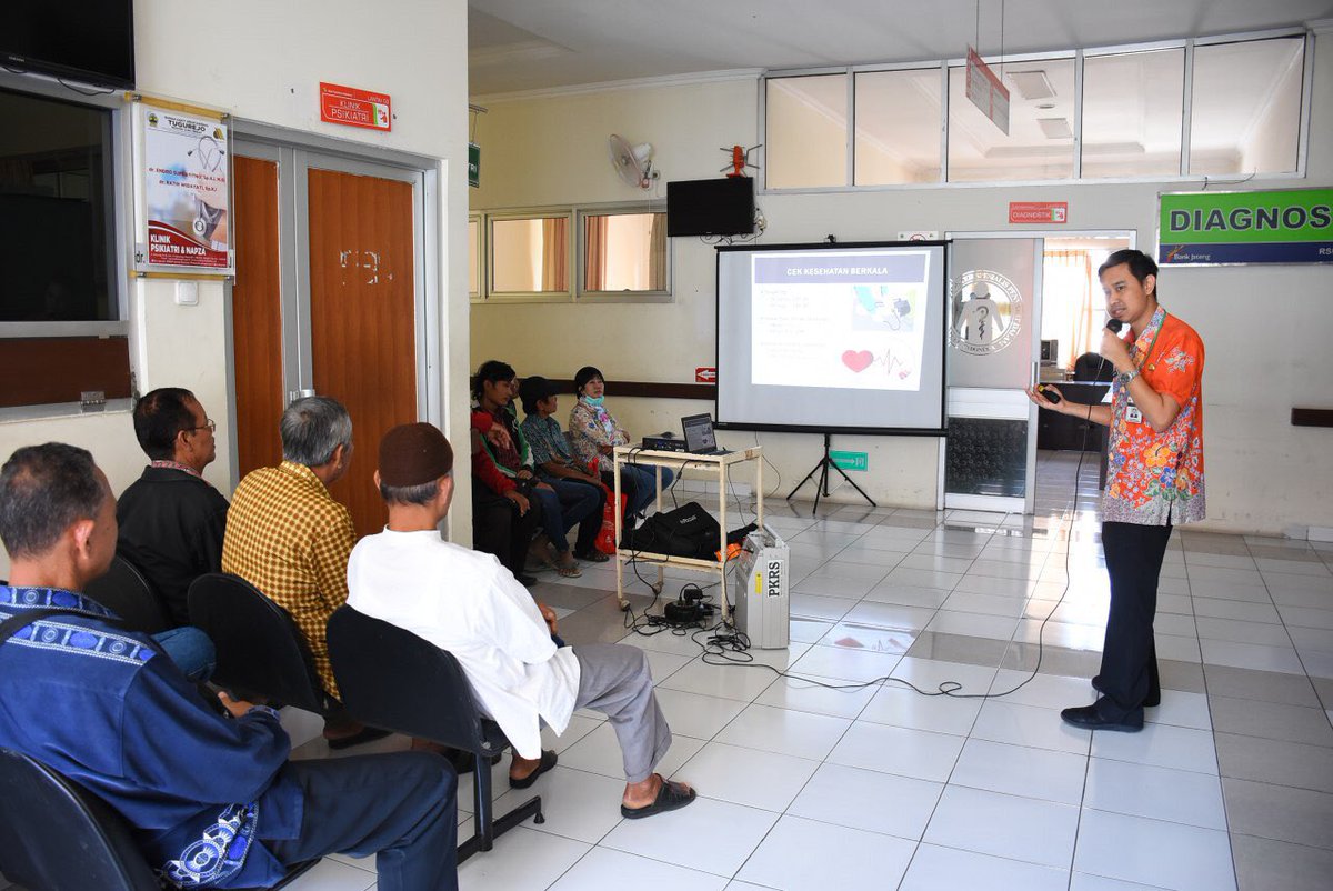 Rs_Tugurejo's tweet image. Edukasi Kesehatan Jantung.(12/9)
#JatengGayeng
#pkrs