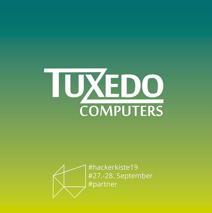 TUXEDOComputers's tweet photo. Sollte es jmd noch nicht mitbekommen haben: Wir sind dieses Jahr erneut bei der #Hackerkiste in #Augsburg! :) 
#hackerkiste19 #partner #dzs #aitiraum #barcam #hackathon #konferenz #hsaugsburg #web #itsecurity #IoT #webandwine #kongressampark
https://t.co/epXxtuXmHl https://t.co/jE4gerNCSy