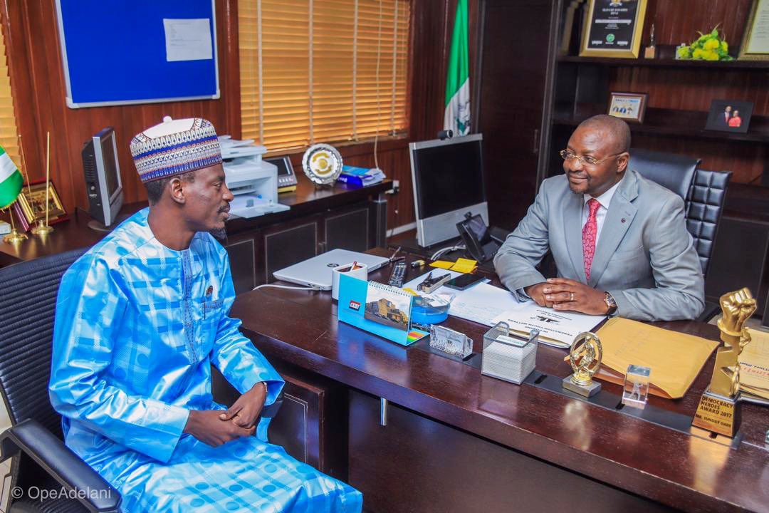 BashirAhmaad's tweet photo. The Ministry of Youth and Sports is one of the most important ministries in the country. Visited @SundayDareSD recently, the Minister has many great agenda, one, to use sports in bringing Nigerians from all angles together and work as a team to move our country to the Next Level. https://t.co/bLGVqbm55z