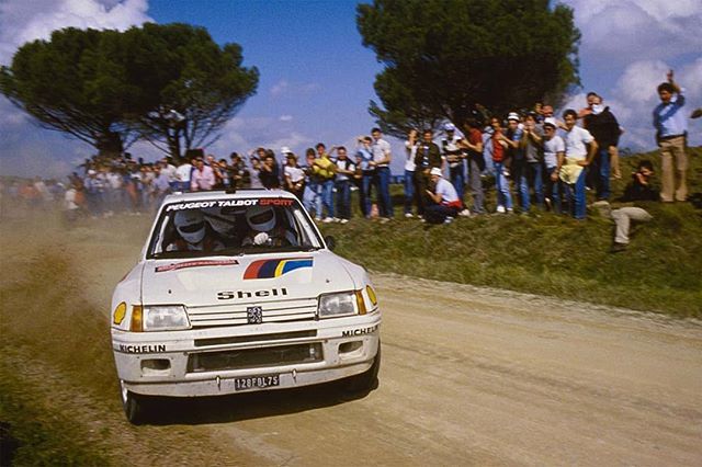 RallyGroupB's tweet photo. Ari Vatanen-Terry Harryman Rallye Sanremo 1984 #rally #vatanen #harryman #Sanremo #1984 #peugeot #205 #t16 #205t16 #peugeot205T16 #arivatanen #wrc #groupb #grupob #rallyfans https://t.co/uhelJcTa3u https://t.co/jRY181ZANf