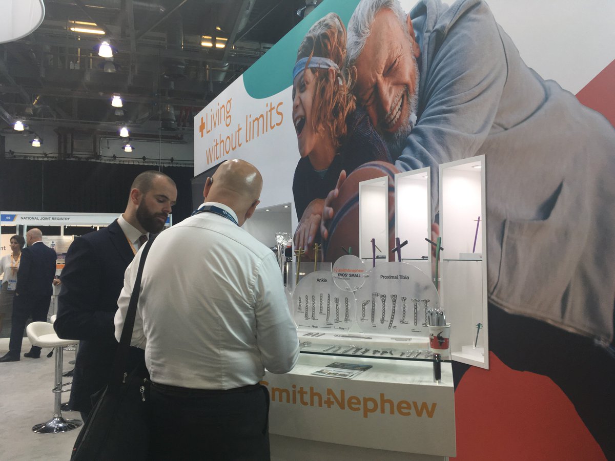 SmithNephewPLC's tweet photo. This is booth 19 at #BOAAC, where we’re talking fracture union and post-operative pain with #TRIGEN #INTERTAN IM Nails. Find out what it could do for your #TraumaFixation practice: https://t.co/VwcpwxqPpu #LivingWithoutLimits https://t.co/EhhL1NvERD