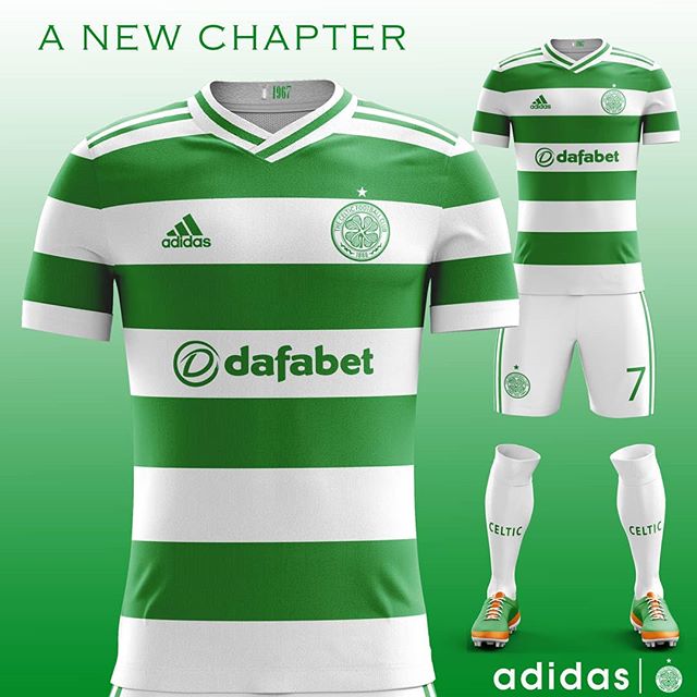 All Celtic's Adidas concept kits as new home and third strip leaked -  Glasgow Live