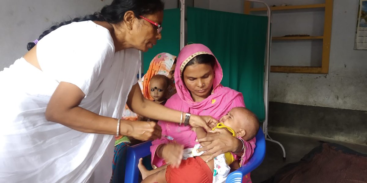 PSahebganj's tweet photo. Poshan mah is being celebrated across the Sahebganj dist. - School based activities - Anemia check up , VHSND day celebration @dc_sahibganj @tini_tatatrusts @PiramalFdn https://t.co/YJ9ByfcLo9