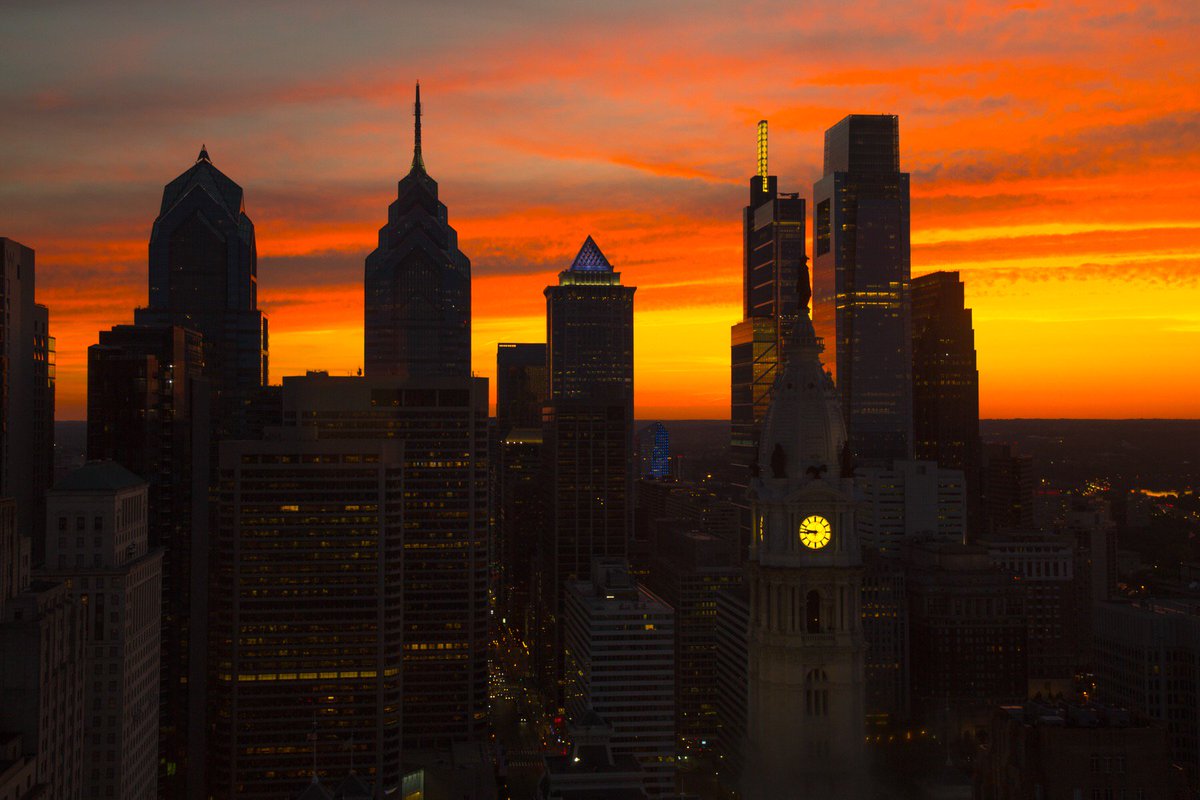 Good morning and welcome to the great City of Philadelphia. Happy Thursday!