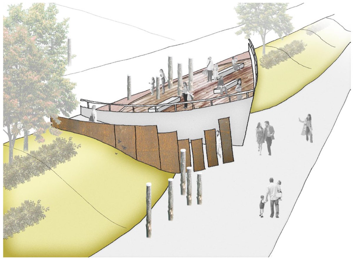 Waco_CV's tweet photo. Binnenkort is gemeente #Maassluis Maassluis een uniek uitkijkpunt rijker. In opdracht van @GebrSchoulsBV heeft  Waco voor dit project de dubbel gekromde elementen geproduceerd die de boeg van het schip vormen. https://t.co/nIYSKoJDfK