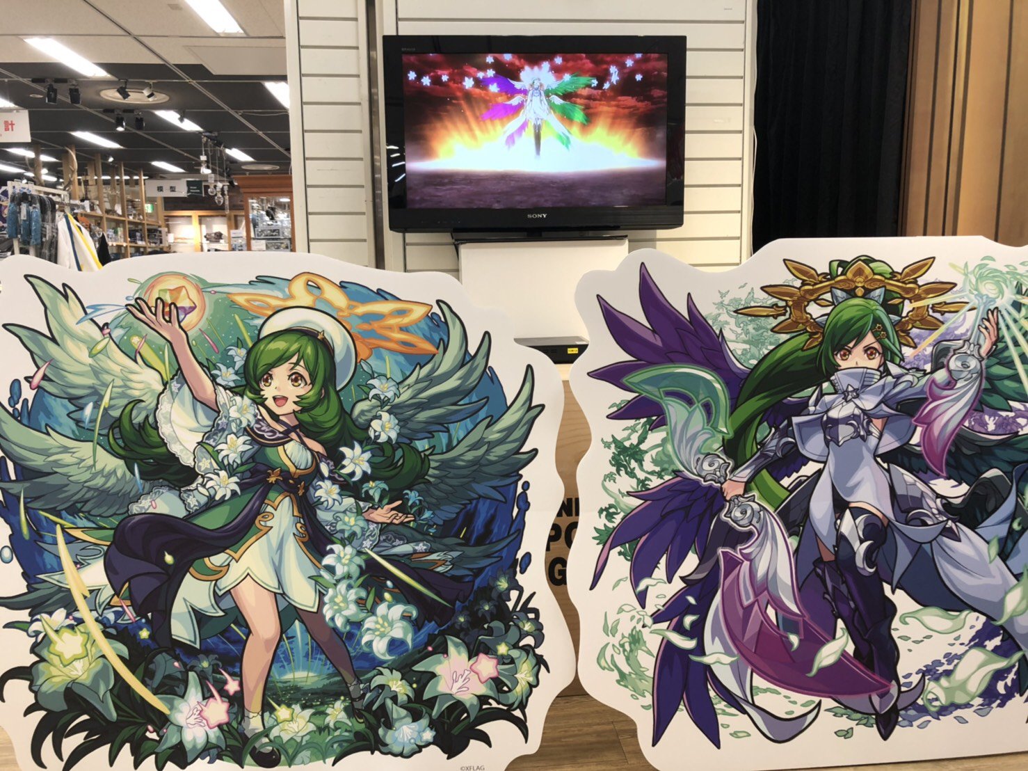 東急ハンズ名古屋店 10階 モンスターストライク スペシャルポップアップストア モンストグッズを税込5 000円お買い上げ毎に 展示中のスタンディパネル が当る抽選券を レジにてお渡ししています 是非ご応募ください モンスターストライク