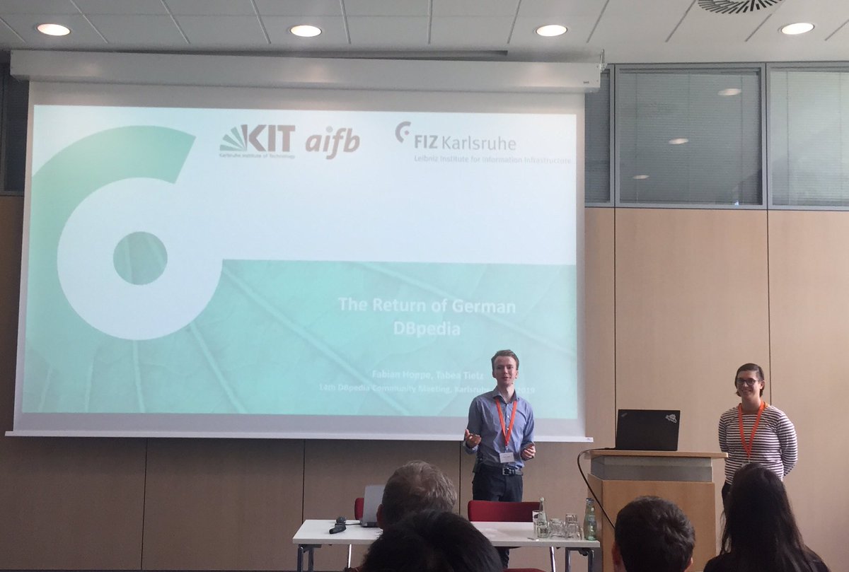 em_alam's tweet image. @Tabea_T @fab_hop presenting how the German DBpedia was resurrected, the challenges and the future directions!!! With an example of Angel Aloisius ;) on #dbpediaday #semantics2019 @dbpedia @FIZKarlsruhe @SemanticsConf