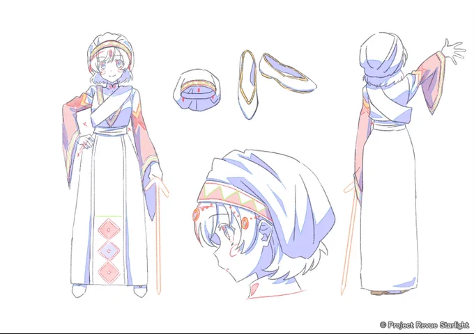 【おしえて!スタァライト劇場】
第11話:女神たちの武器
設定の谷さんから「聖翔祭衣装は、あんまり出てこないけど武器も統一感でるようこだわりました」とのこと!
こちらにも、注目～～～～?

 #スタァライト #おしスタ 