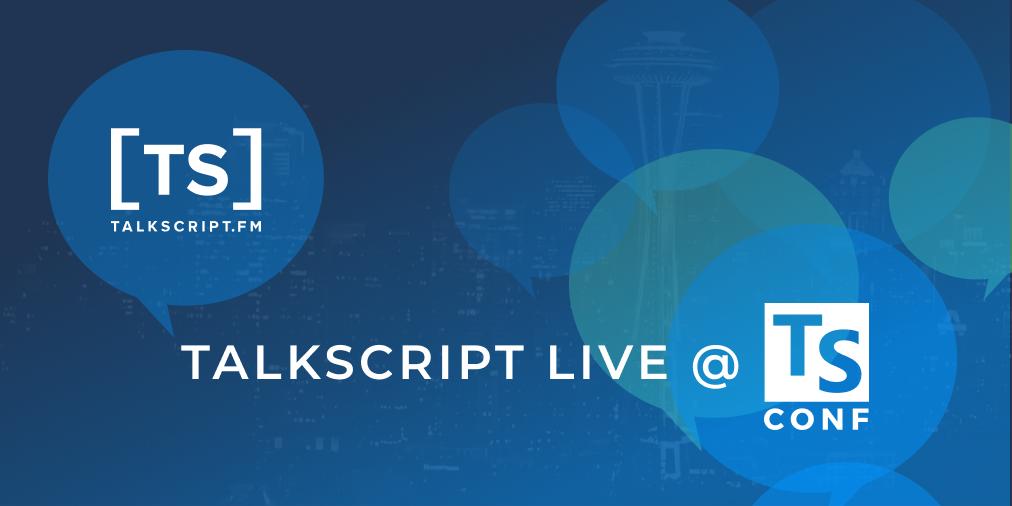 TypeScriptConf's tweet image. Join members of the @TypeScript team as they field audience questions and discuss #TypeScript topics during the live #TalkScript panel. This will be unplugged and unrecorded - for #TSConf 2019 attendees only! @talkscript bit.ly/2LLyQef