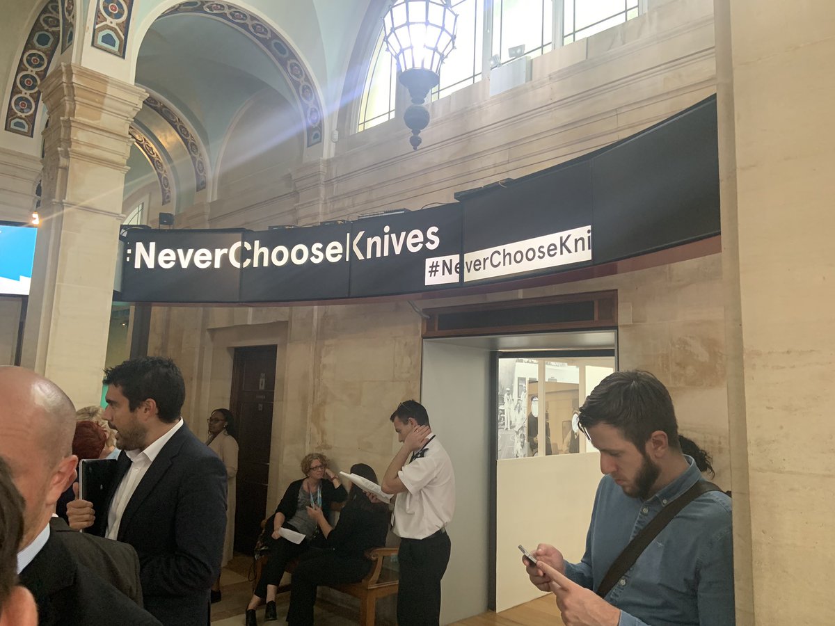 SPSouthampton's tweet photo. We are at the #neverchooseknives event at the #seacitymuseum #SotonSP https://t.co/v4k3qvT3AF