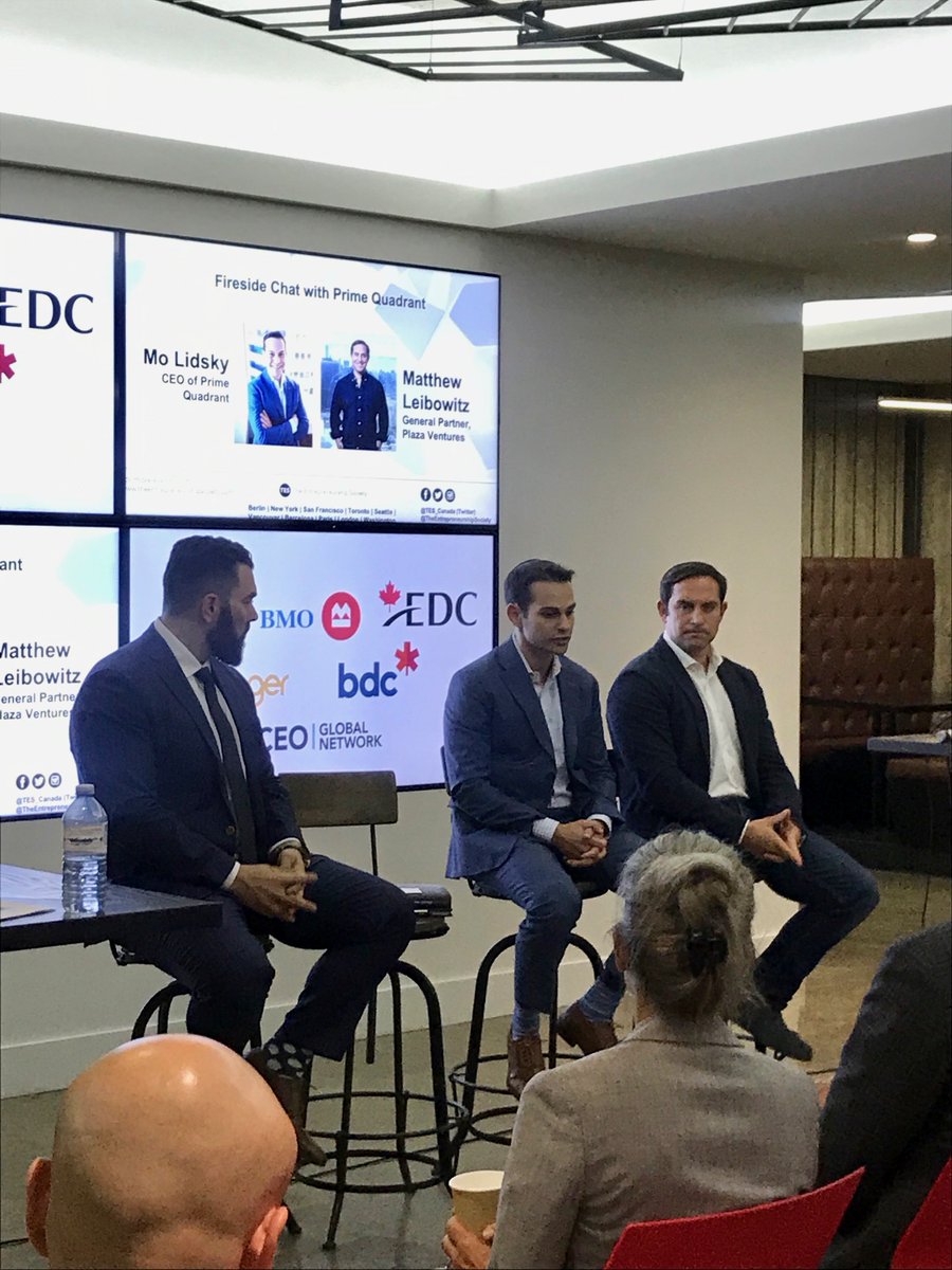 On Sept 10th TES hosted Family Office/FoF/HNW meets Venture Funds lunch + Raising Capital Conference, which were huge success. Special thanks to 
@iQOffice <a href="/BMO/">BMO</a> @exportdev <a href="/bdc_ca/">BDC</a> <a href="/CEOGlobal/">CEO Global Network</a> #HelloJagger!

Our next stop is #NYC on Oct 3 - get your tickets via link in bio 🎟