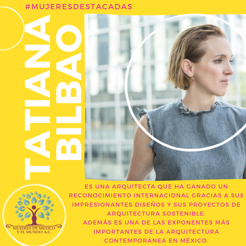 mujeresmexmundo's tweet photo. Con #MujeresDestacadas queremos difundir el trabajo de exitosas mujeres como lo es Tatiana Bilbao, Arquitecta mexicana que ha demostrado su enorme talento dentro y fuera del país, teniendo operaciones en varios países a nivel mundial. #MMMac https://t.co/hNpwTz8JCy