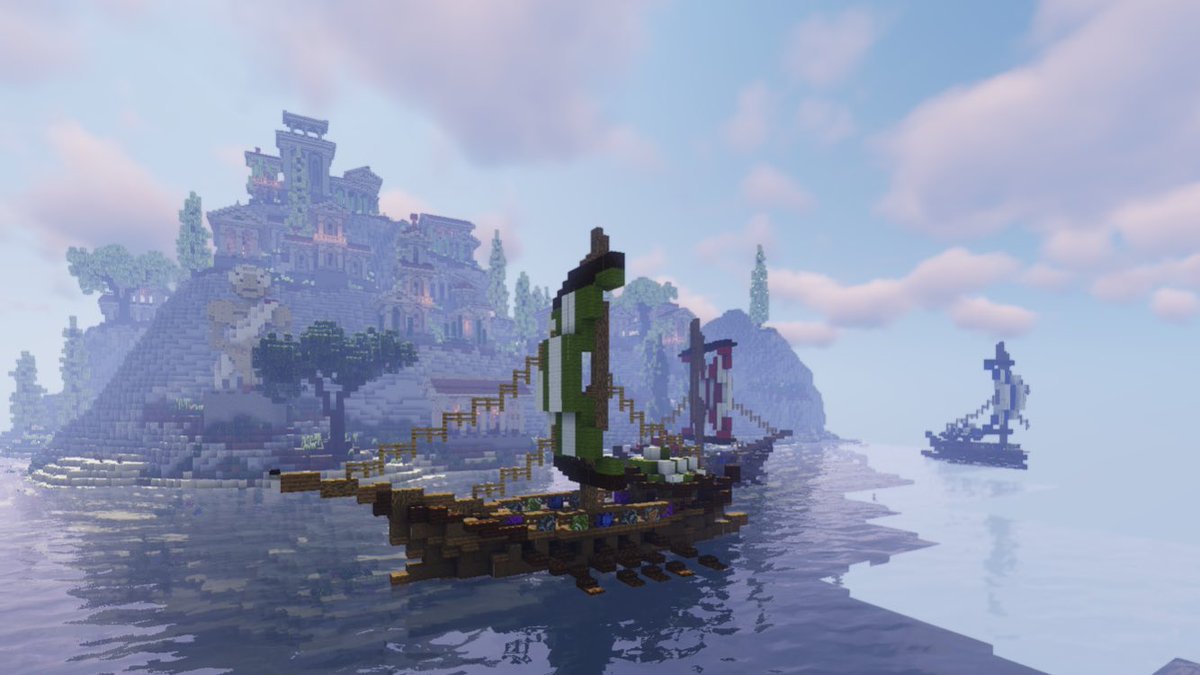 Litlle Rome mountain village #Minecraft