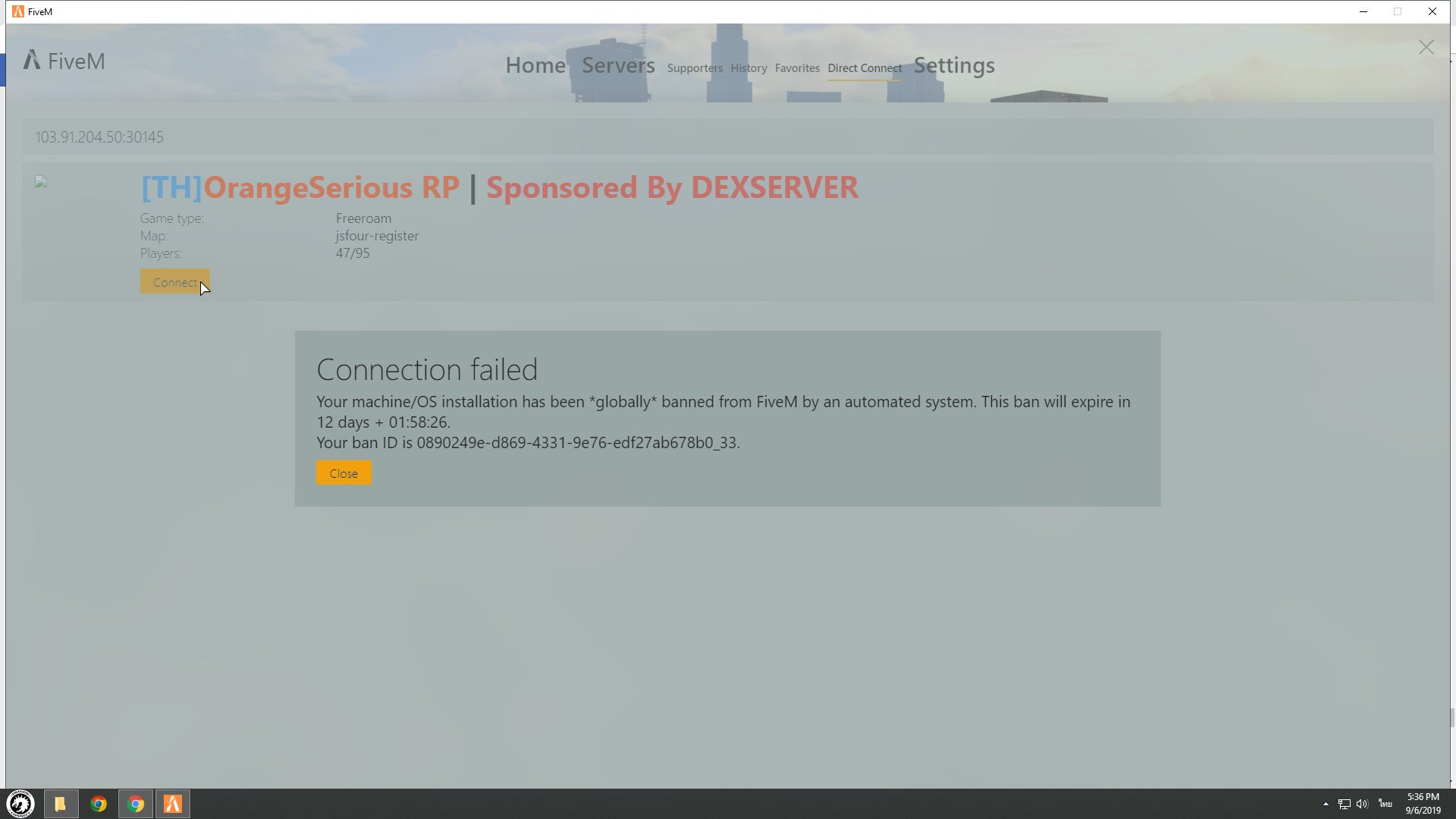 Cfx server list cursuri online