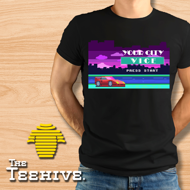 Grab those quarters and head to The Teehive! It's National Video Games Day!  #wearwhatyoulove #videogames #80s #customshirts #arcade #pixel #8bit #games #spaceship #gameover #racinggame #spacegame #nowopen #gaming #newgame