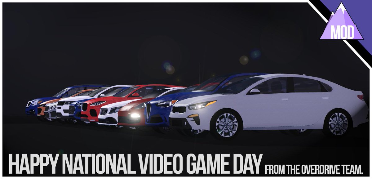 Overdrive Roblox On Twitter Happy Nationalvideogamesday From