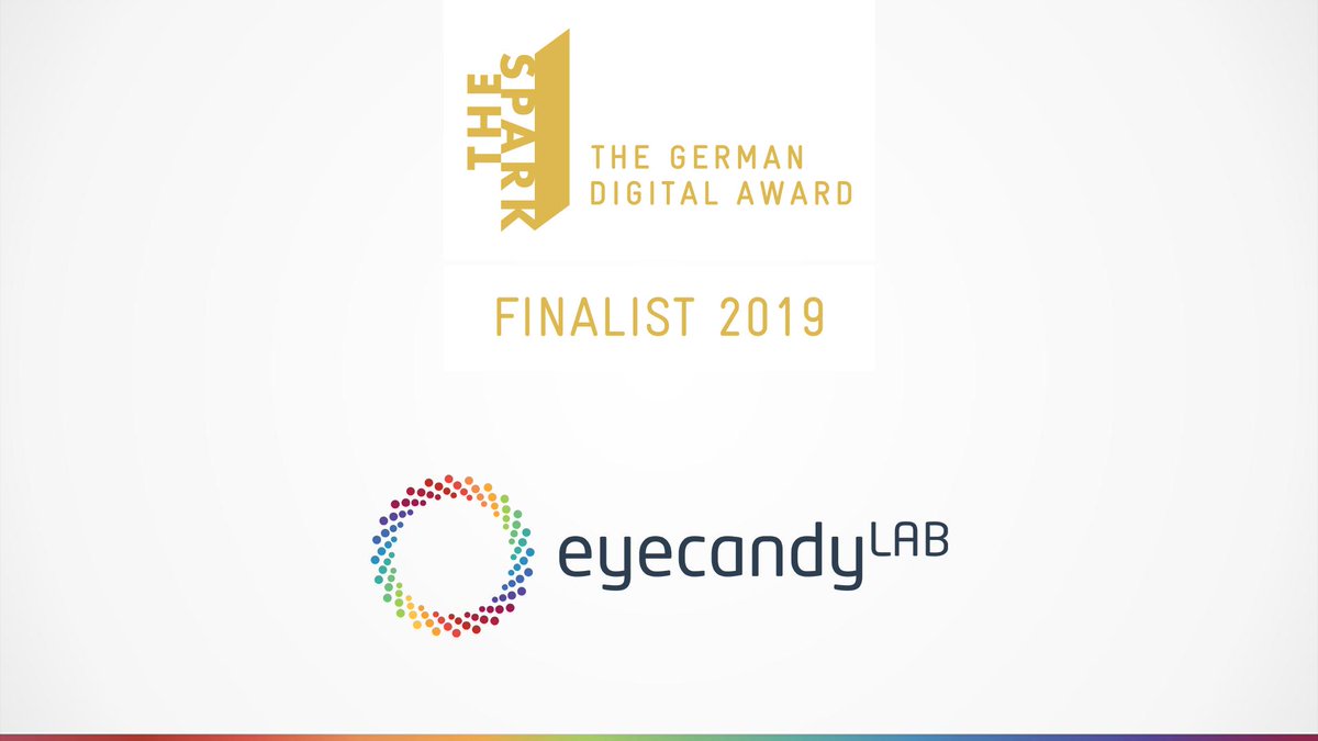 eyecandylab's tweet photo. So proud to be nominated as a finalist of #TheSpark, a renowned award by @handelsblatt and @McKinsey, dedicated to startups who shape the digital futureβ¨
https://t.co/TKE2v4SJQq
#eyecandylab #augmentv https://t.co/qIlBtvfkOS