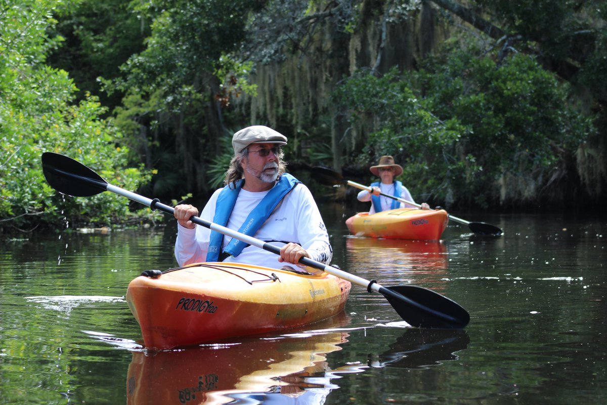 karenskayaks's tweet photo. Return customers had the creek, a few passing dolphin, Manatees & KK all to themselves! #lovefl #guidevibes #kayaking #manatee #spacecoast #nature #guidevibes #explore #adventure #paddlelife #spacecoastliving #brevardcounty #SEPTEMBER https://t.co/BI4bMvHIJA