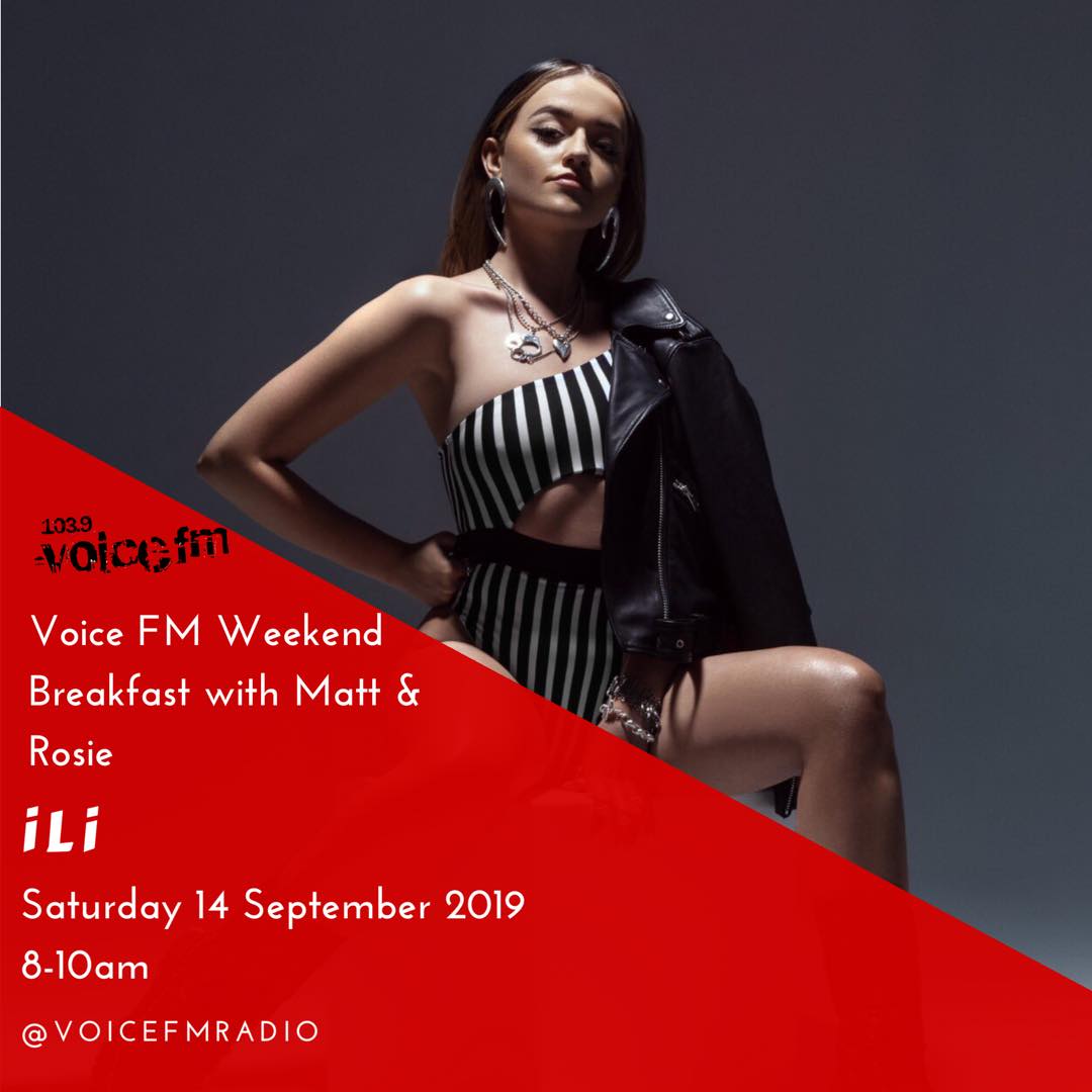 voicefmradio's tweet image. ❗️ | Former #TheXFactor star @thisisili joins @clewes_matt &amp;amp; @fultonrosie tomorrow morning on #VoiceWeekendBreakfast!

It’s going to be one to remember... just #ALittleBit!😉