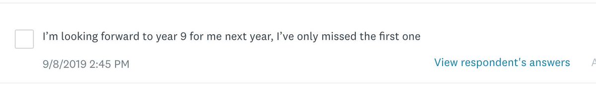 FLBlogCon's tweet photo. We don't know who this is (on our attendee feedback survey for #FLBlogCon) but this was awesome to read! https://t.co/lTIY0gm6JZ
