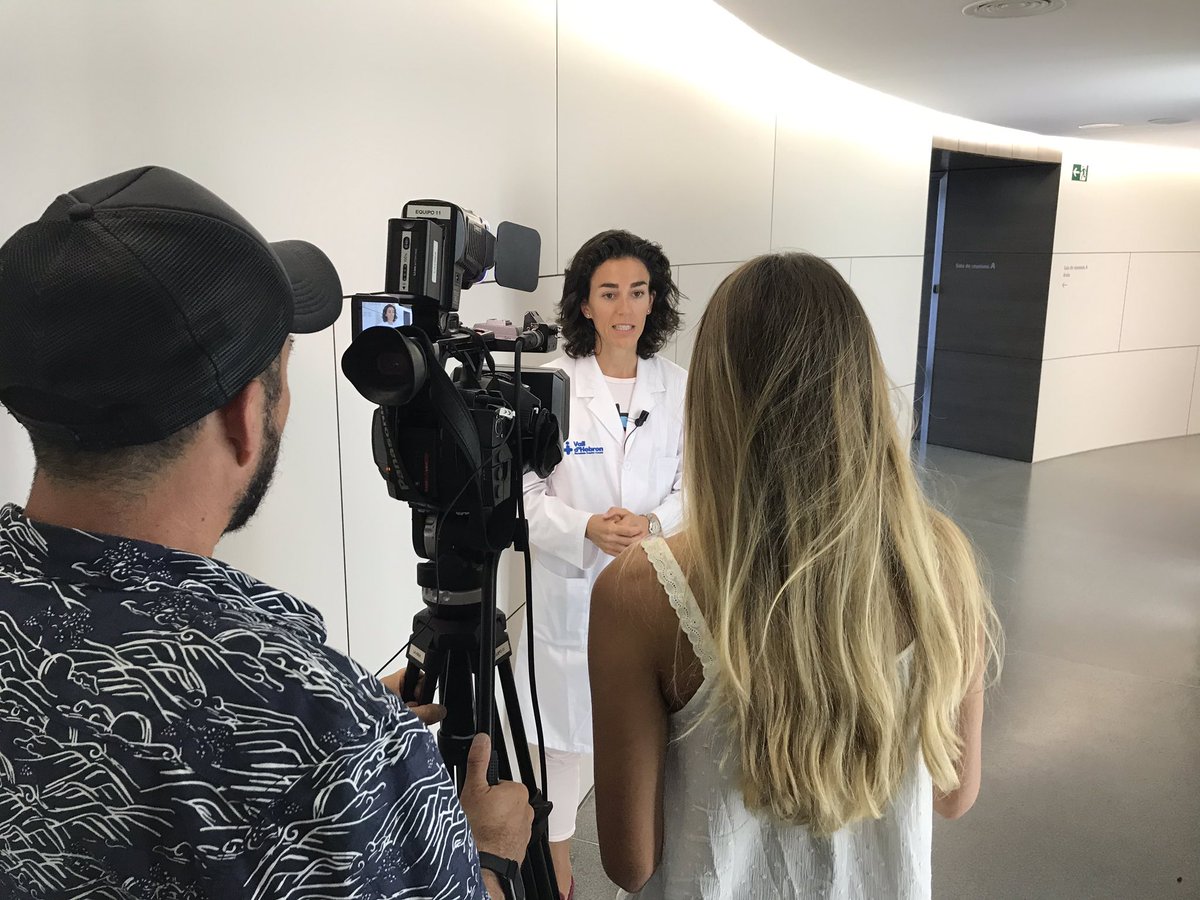 vallhebron's tweet photo. Avui se celebra el Dia Europeu d'Acció contra la Migranya. La Dra. Patricia Pozo, cap de la Unitat de #Cefalea i cap del grup de recerca en Cefalea i Dolor Neurològic del #VHIR, parla amb @informativost5 sobre aquesta malaltia que afecta més de 5 milions de persones a l'Estat https://t.co/Ix1EFTQTn3