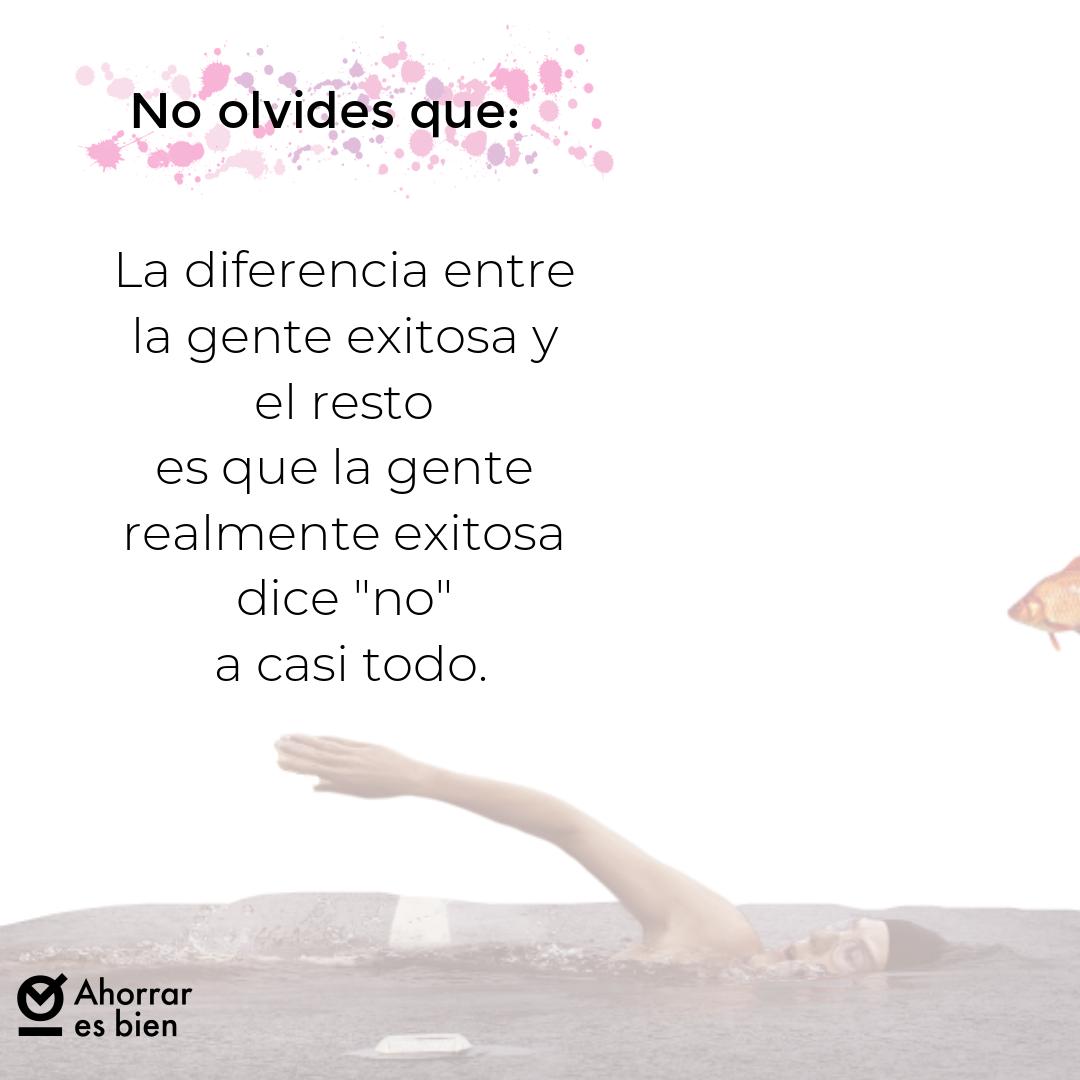 La diferencia entre la gente exitosa y el resto es que la gente realmente exitosa dice no a muchas cosas.
🚫
Tanto para ahorrar, como para triunfar no olvides este consejo☝

#️Ahorraresbien #success #éxito #emprender #emprendimiento #decirno