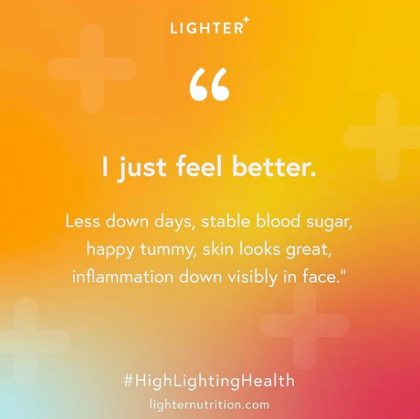 LighterInc's tweet image. Our goal at #Lighter is to bridge the gap between a healthcare provider’s advice &amp;amp; a patient’s action. Seeing patients achieve better health outcomes is our ultimate wish!

#highlightinghealth #nutritionprograms #registereddietitian #aclm #pcrm #plantricianproject