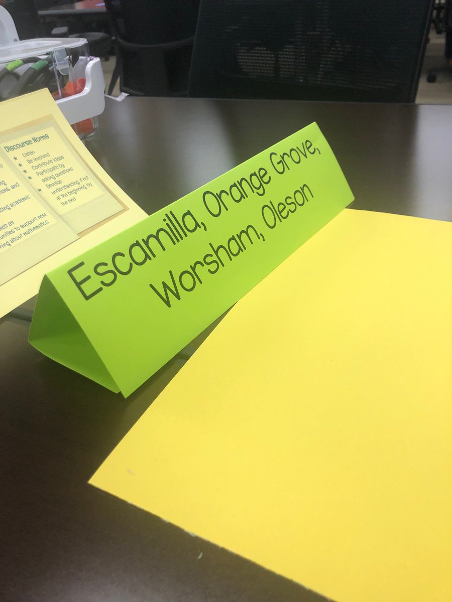 APSamBriseno's tweet photo. Math Skills Meeting! Excited for the great things coming this year! @grizfan99 #ELmath #WeAreAldine #Mathrocks @Numbersense_902 https://t.co/q7qm78wJgn