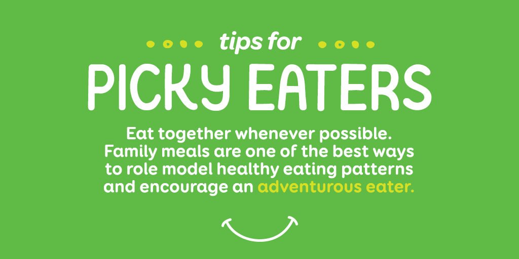 Something tells us you may know a picky eater. Head to our Picky Eating Guide to learn more tips and tricks! bit.ly/2kukJ3a