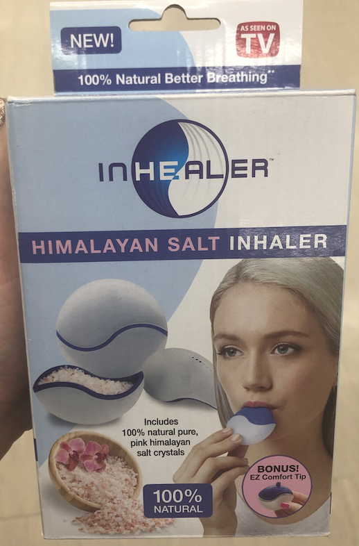 AllergyKidsDoc's tweet photo. One of my wonderful nurses saw this at a local pharmacy.

This is not healthy or necessary. There is zero evidence to support these unqualified health claims &amp; I am amazed it's allowed to be on shelves. I thought the lamps were bad😬

If you have #asthma - please DO NOT use this! https://t.co/ZO3ZjKH0nQ