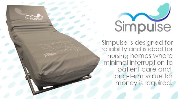 selectmedicalc3's tweet photo. Our Simpulse range of dynamic, airflow mattresses are perfect for care and nursing home environments - https://t.co/JnxJaxT7Cw
#simpulse #C3 #carehome #nursinghome #stopthepressure #pressurerelief #pressurerelieving #mattress https://t.co/PLGjujtWbq