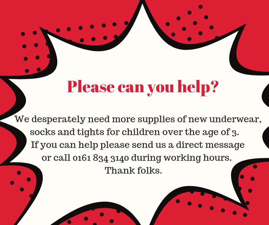 WoodSt_Mission's tweet photo. If you are able to help, we'd be incredibly grateful.  Donations can be dropped off at Wood Street (M3 3EF) Mon to Fri from 8.30- 4.30 or if you need us to collect please email your details, including a contact tel number, to collections@woodstreetmission.org.uk https://t.co/tylpWozRH7