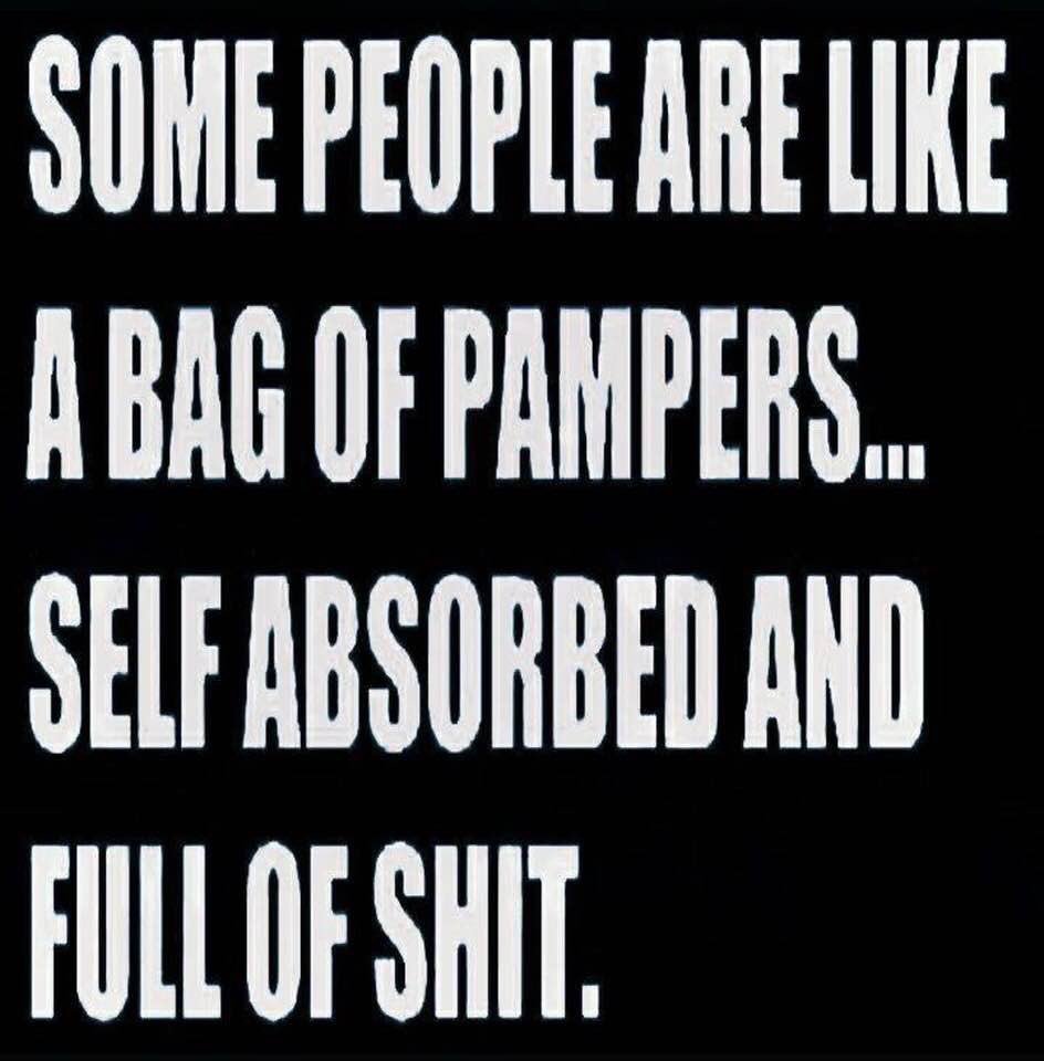TexasAttitudeTv's tweet image. #selfabsorbed #pampers #people