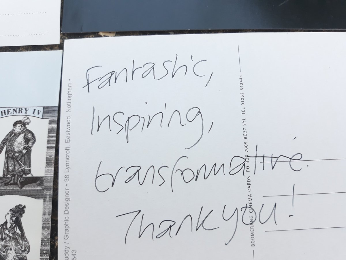 erbradfield's tweet photo. Just stumbled across my photos from #CreativeMethods18 - such amazing feedback I had to share this one! Watch this space for details on #CreativeMethods2020 @DrHelenKara @JonRainford @c_j_d https://t.co/eYoKpvY5iC