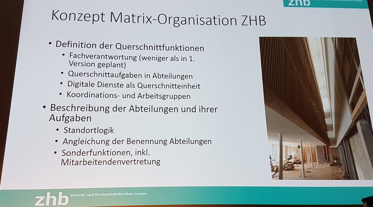 engelken's tweet photo. @mrudolf über Strategie und Organisationsentwicklung der Zhb Luzern https://t.co/jGkqU3DNAk #Matrixorganisation wird umgesetzt. Setzt eine Kultur des respektvollen Umgangs voraus. #OeBT19 #oebt2019 https://t.co/4peMA8bkWi