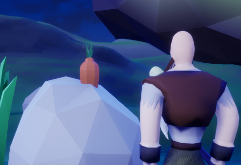 Don't even @ me if your carrots aren't strong enough to grow through rocks 

#gamedev #indiedev #ue4 #lowpoly