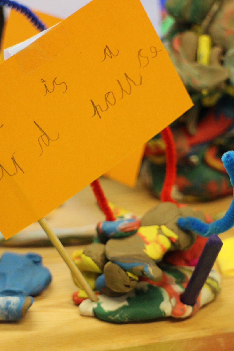 HoughtonPrimary's tweet image. Year One have created a beautiful magical land! We love their labels #letsgetwriting #earlywriting