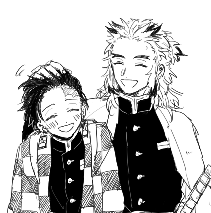 炭治郎くんなでなで 