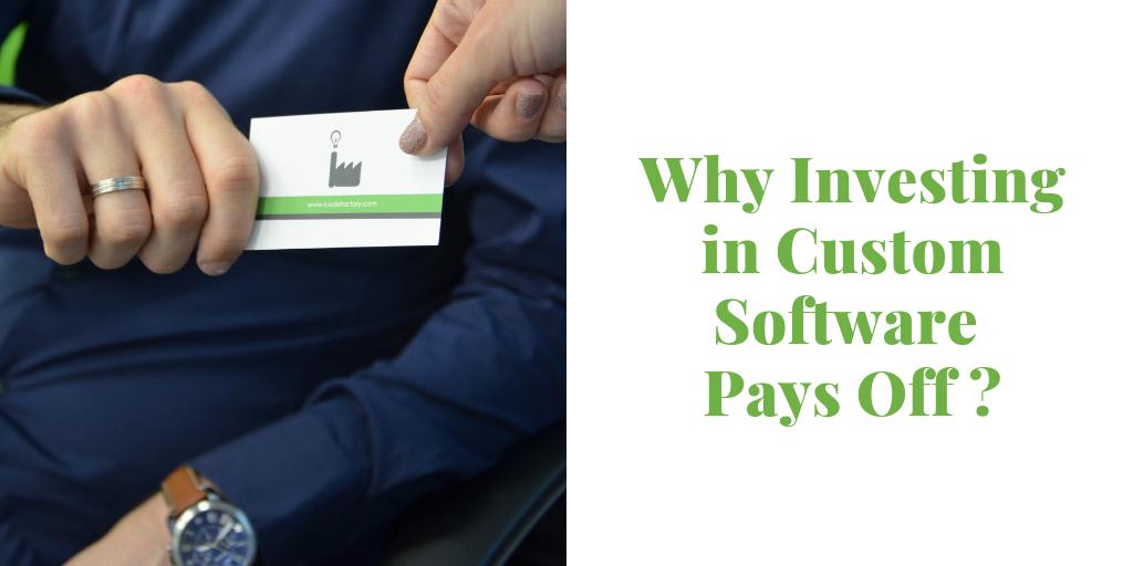 ICodeFactory's tweet photo. How many times have you bought software and realize that you will need more features, functionalities and you paid for something you aren’t using? Read an article why should you build #bespokesoftware for your business. https://t.co/WN2uw1qVGw #ImplementYourVision https://t.co/e3kNwO1qiV