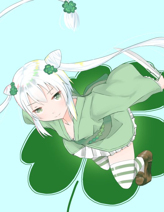 シロツメクサのtwitterイラスト検索結果 古い順