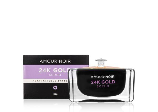 AMOUR NOIR - 24K GOLD SCRUB - our most reviolutionary product, find out why! 

ht.ly/MuMv30pv881